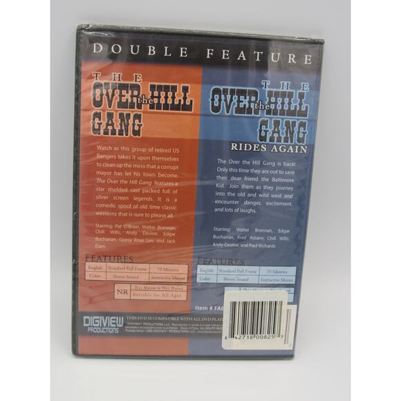 NEW Sealed The Over the Hill Gang & The Over the Hill Gang Rides Again DVD 2005 - Picture 2 of 12